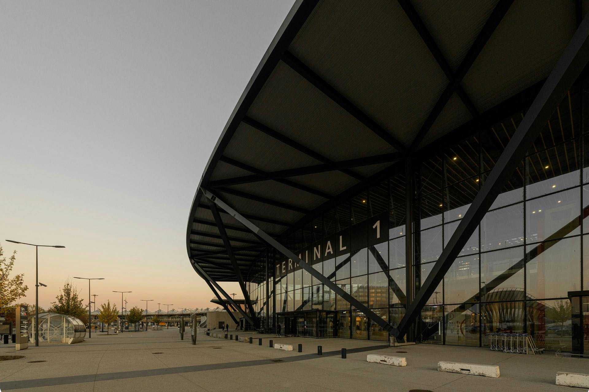 Terminal 1 -  Aeroporto de Lyon